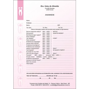 Anamnese Colorida - Cod: 004 Rosa CB